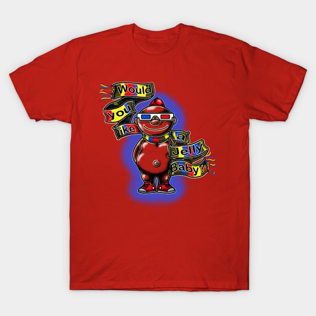 Who would like a Jelly Baby? T-Shirt by BobbyNJ